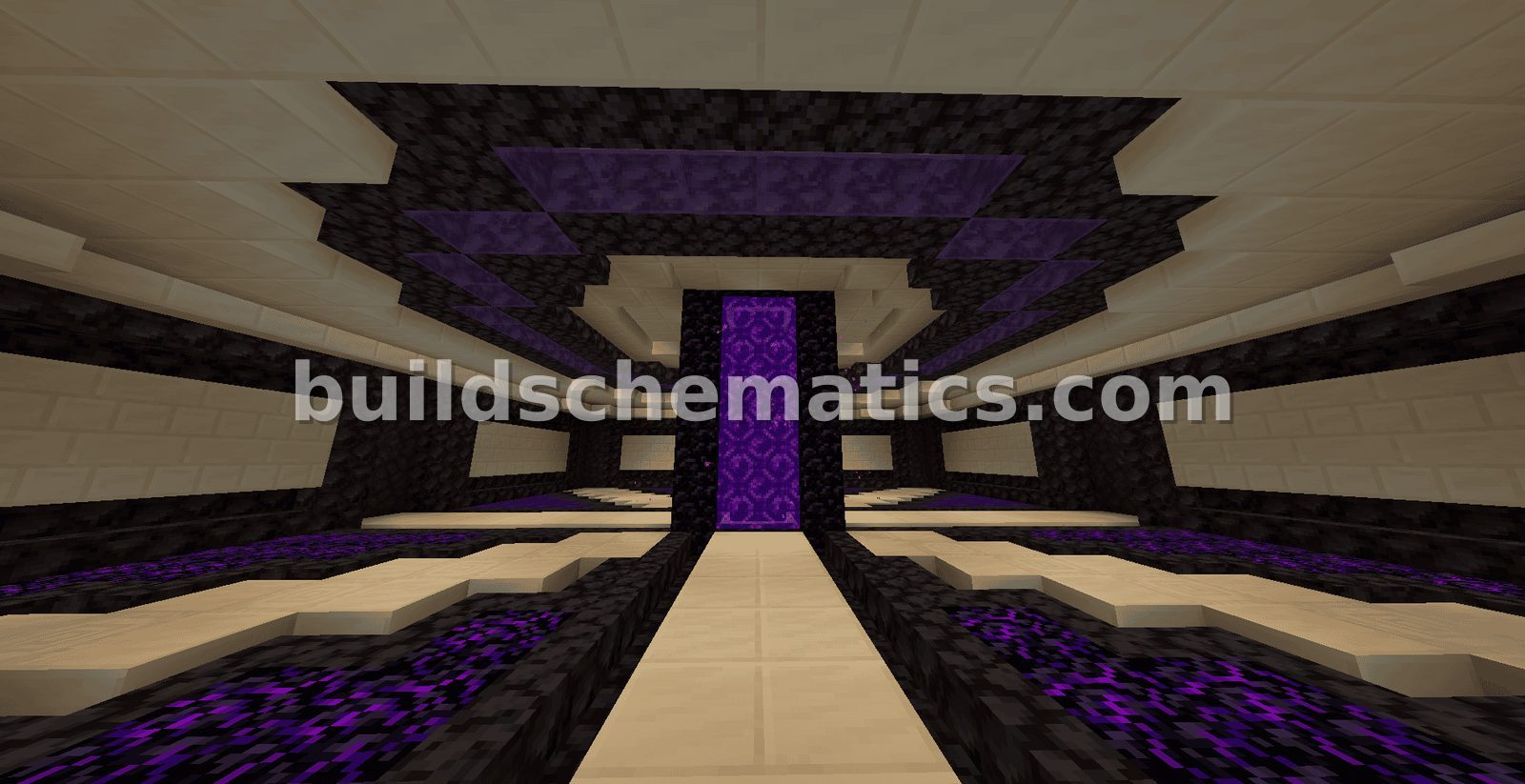 Epic Nether Hub Structure — view 2