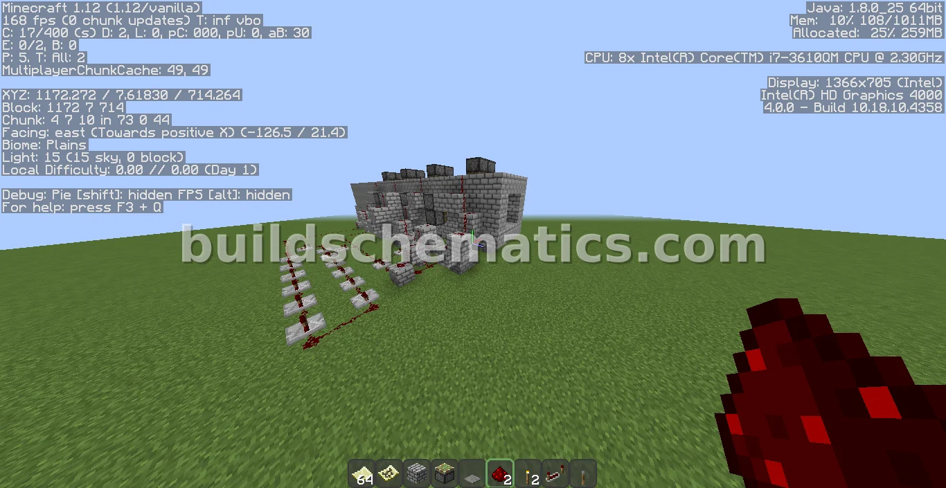 The Crusher Redstone Contraption