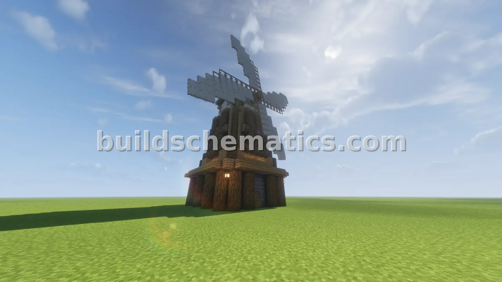 Windmill and Workshop Structure — view 2
