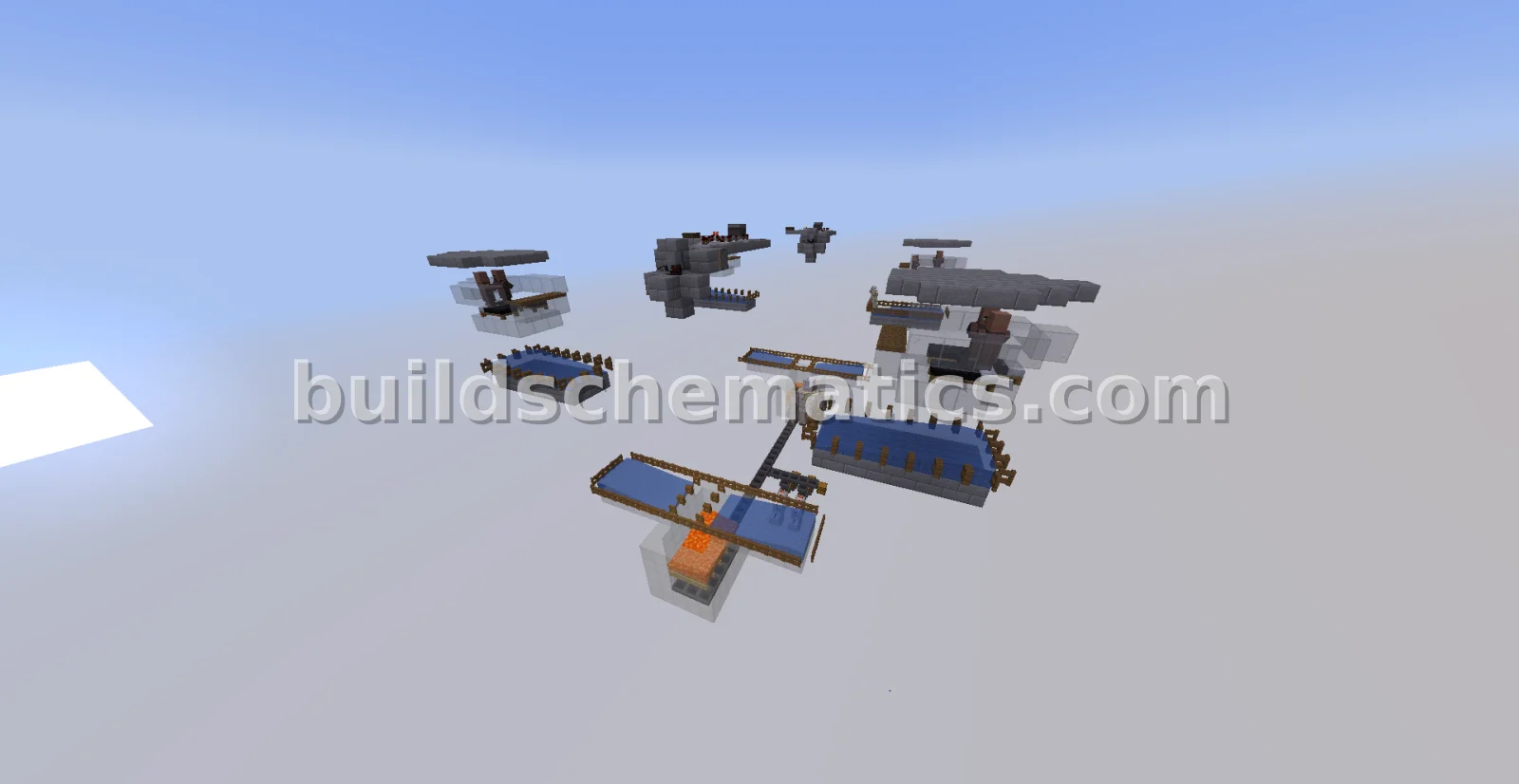 Simple Iron Farm With Sorter