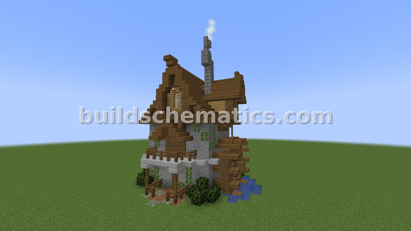 Medieval Watermill Structure — view 3