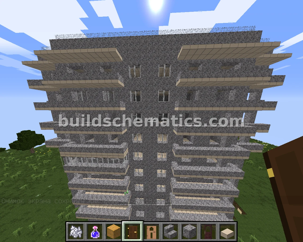 Nine-Story Apartment Building Series — view 3