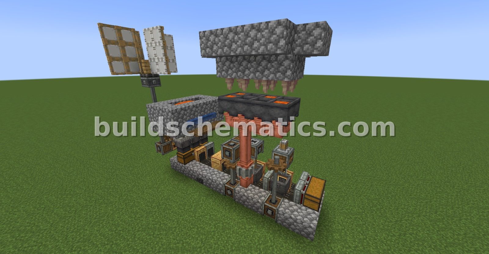Fast Andesite Alloy Farm For Create Mod