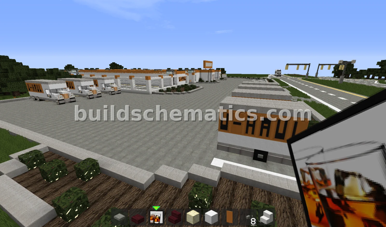 Modern City Storage Building — view 4