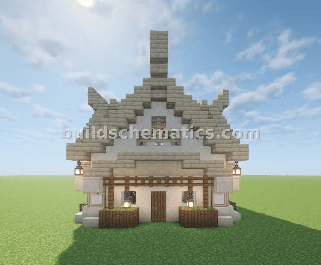 Birch and Sandstone House — view 3