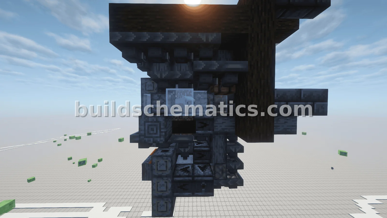 Automatic Wool Farm With Shulker Loader — view 3