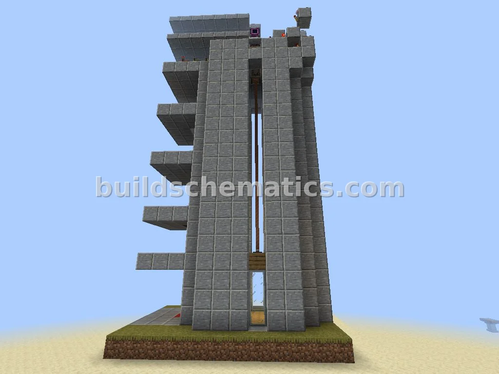 Redstone Multi-Floor Elevator