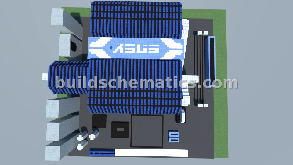Asus AT510NT-1 Motherboard with Intel Atom D525 CPU — view 3