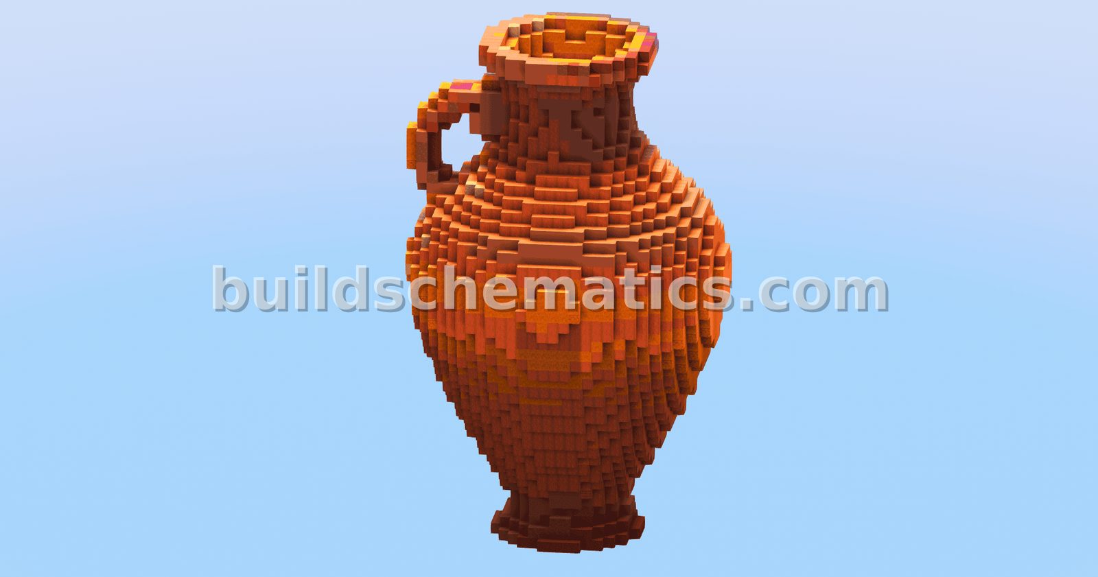 Terracotta Vase Statue