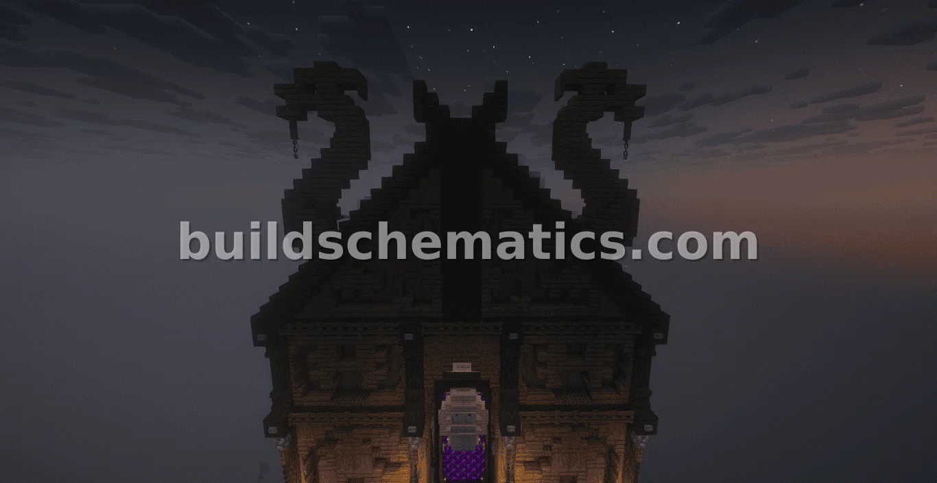 Viking Style Redstone Portal — view 4