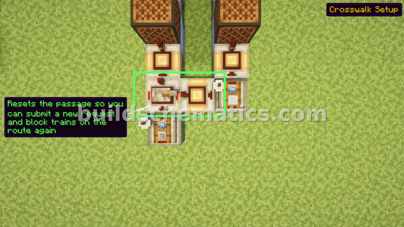 Create Train Crosswalk Signal — view 4