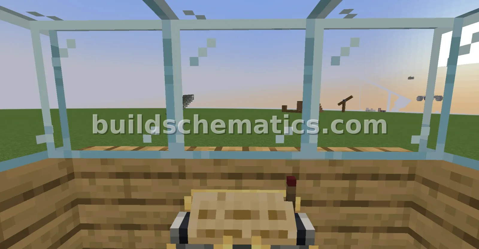 Create Aeronautics Helicopter - Oak & Glass — view 3
