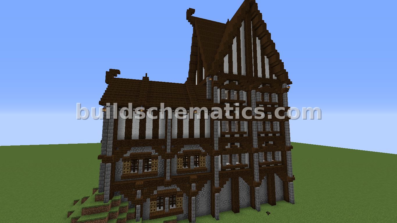Medieval Building Nine For Town Collection — view 2