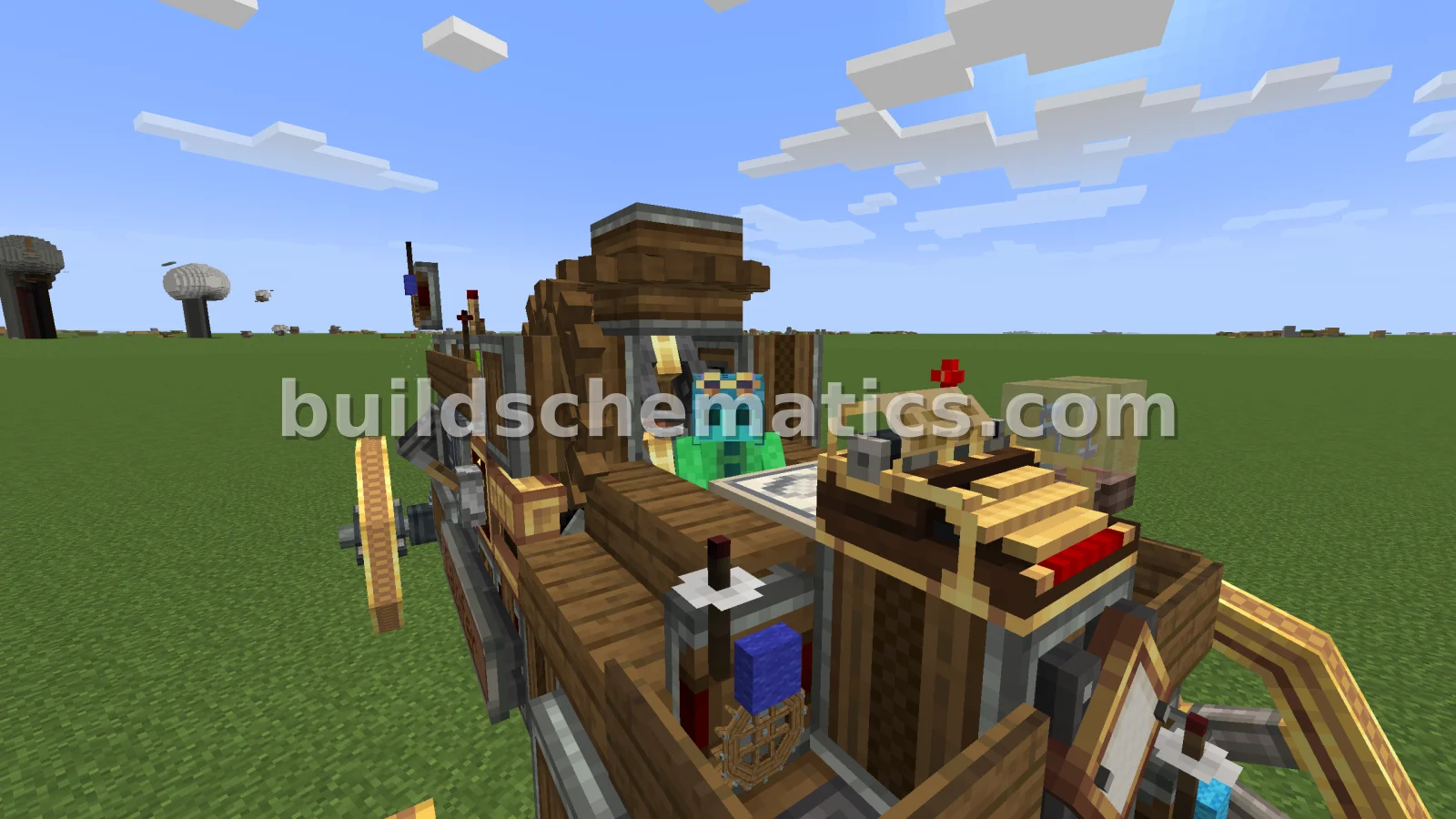 Steam Powered Car Vehicle — view 3