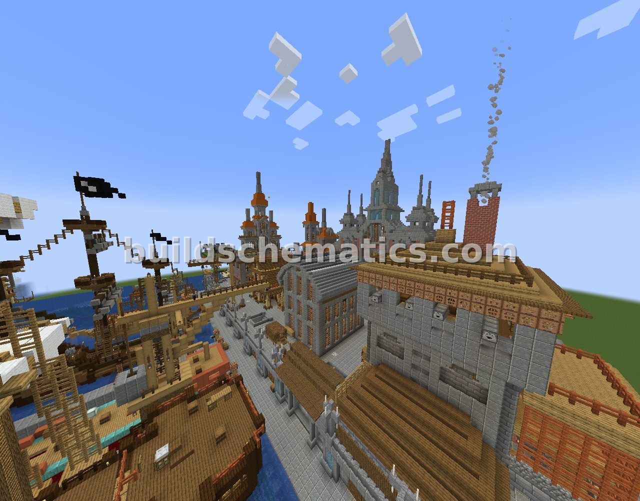 Port Town and Shipyard