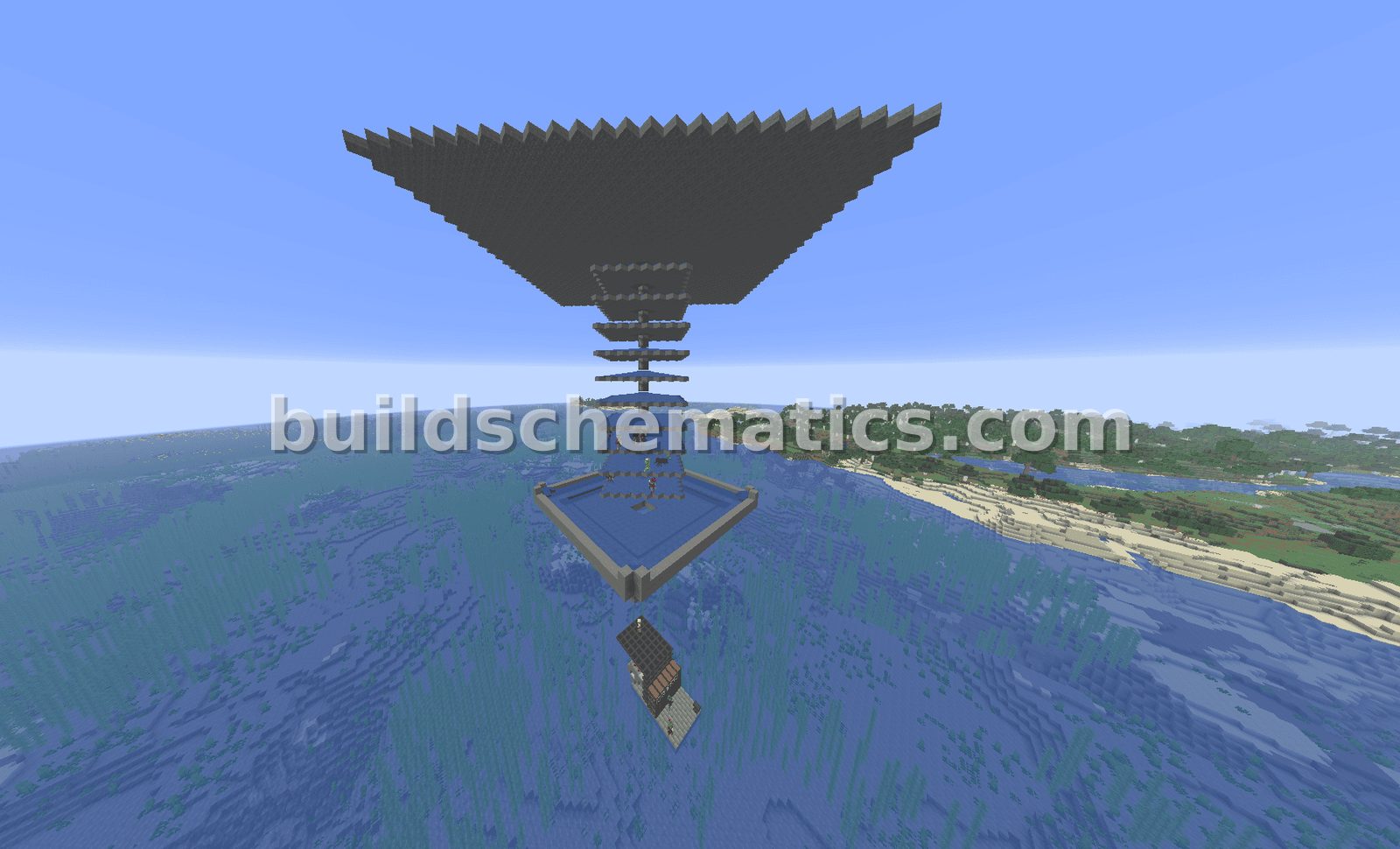 Automatic Mob Farm With Item Sorter