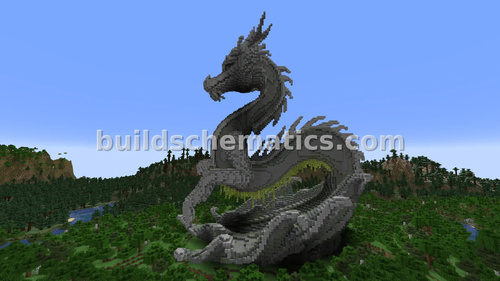 Ancient Sea Dragon Statue — view 4