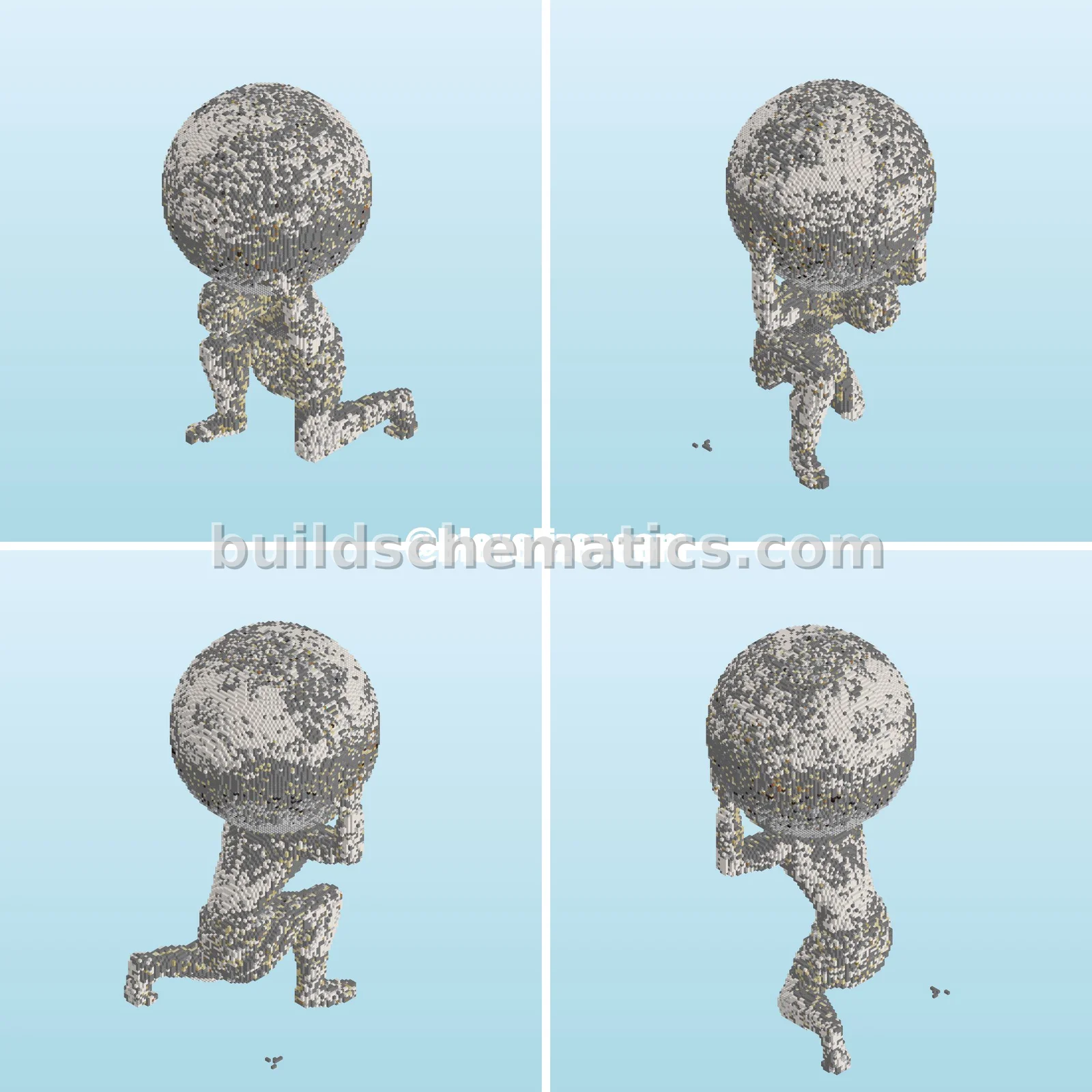 Atlas Statue