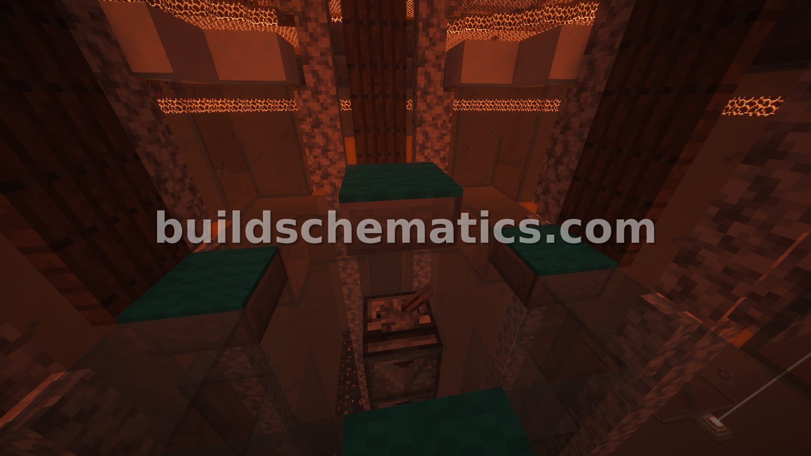 Automatic Piglin Gold Farm With Shulker Storage — view 5