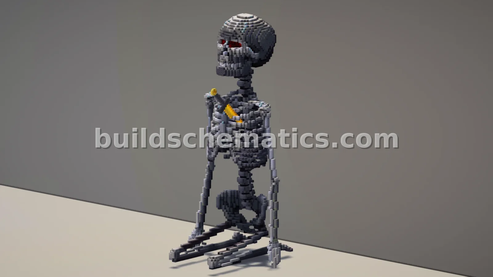 Defeated Skeleton Structure