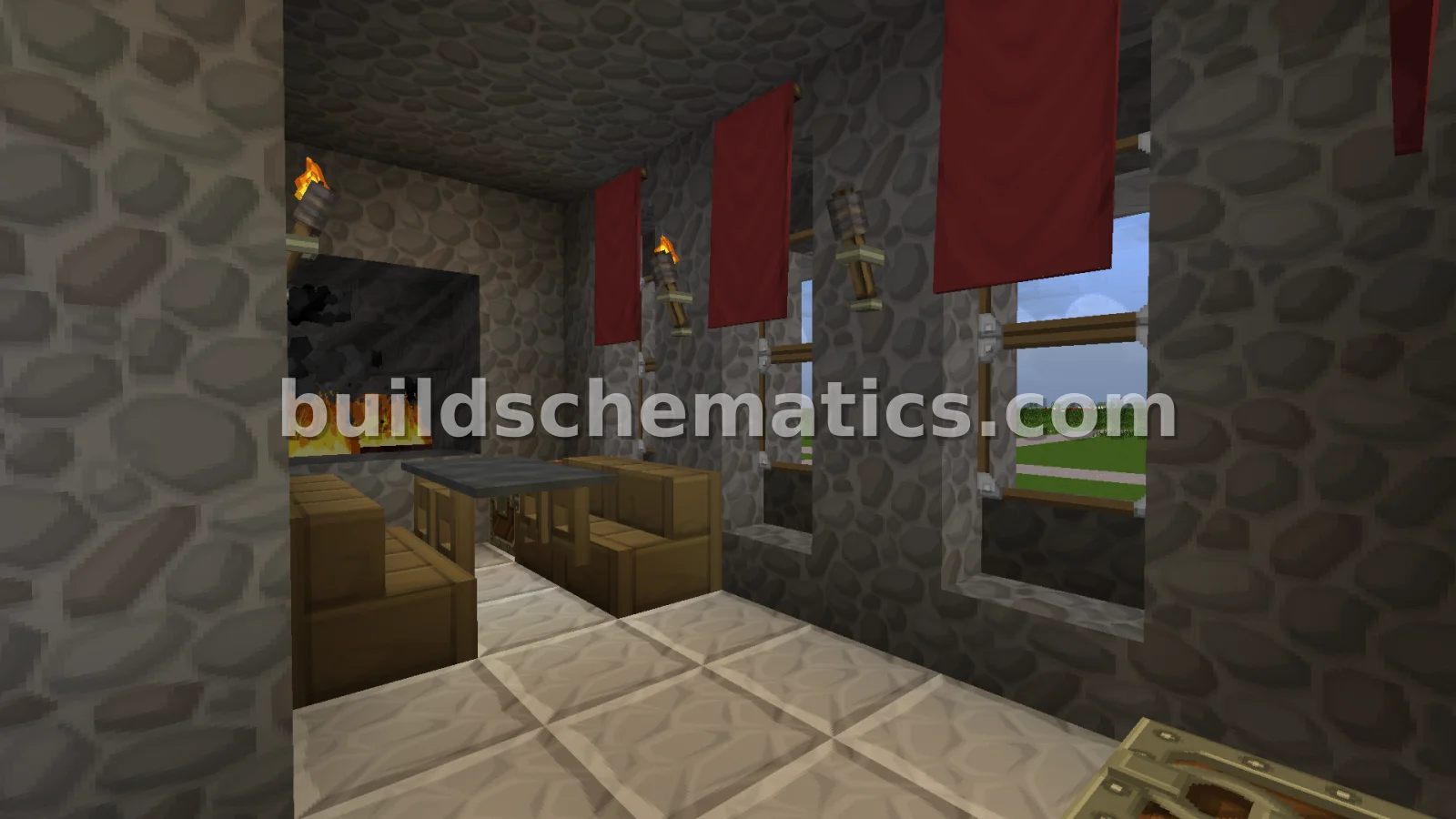 Medieval Blacksmith House with Living Quarters — view 2