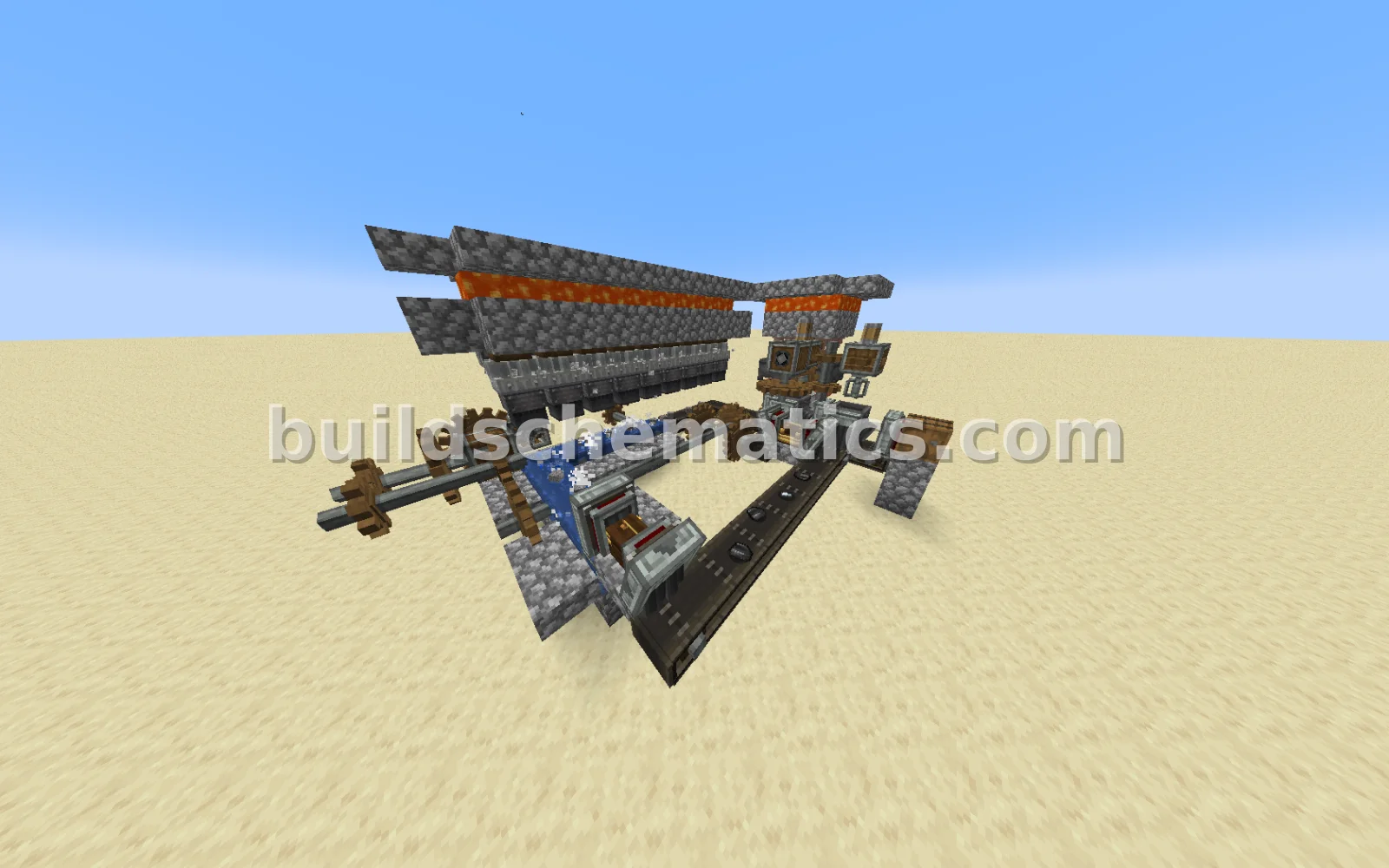 Andesite Alloy Farm with Unique Filtering