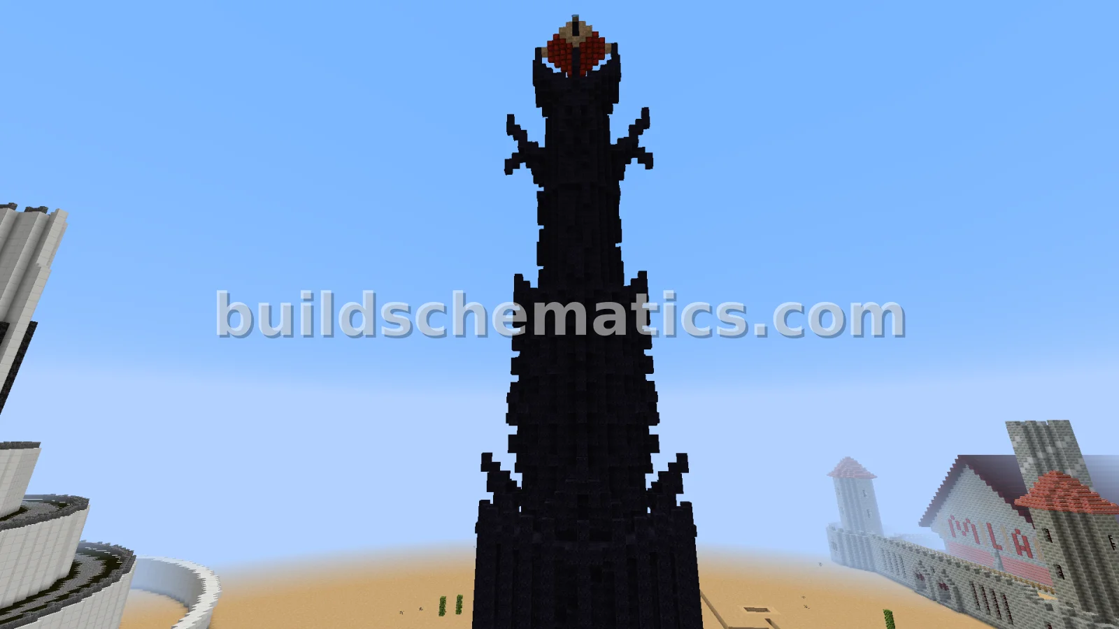 Sauron's Tower Lord of the Rings — view 4