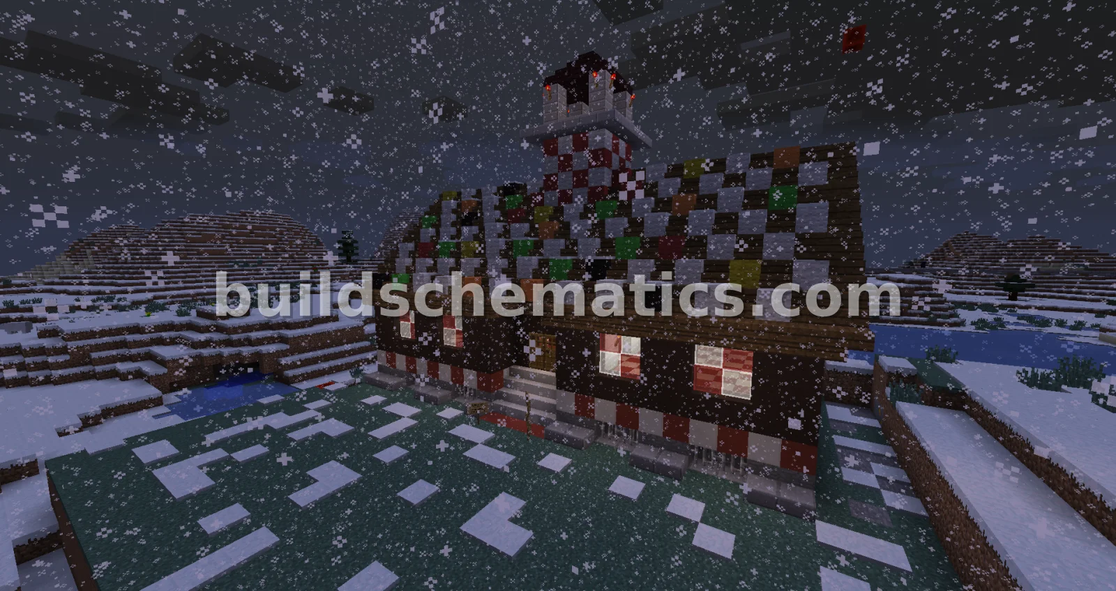 Gingerbread House for Christmas Village