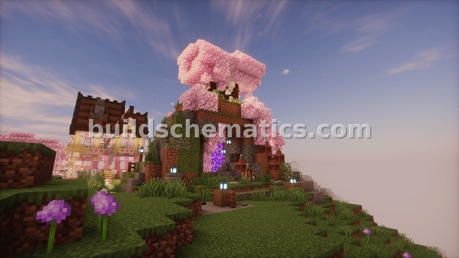 Cherry Blossom Nether Portal — view 3