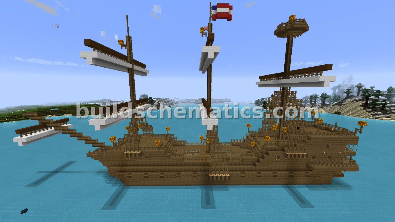 Sailing Frigate Ship