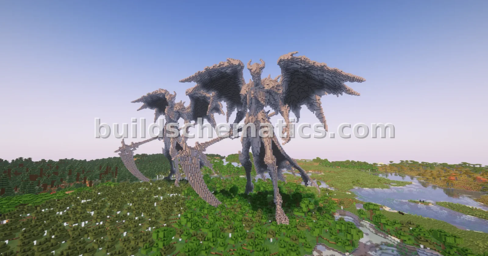 Minecraft Beast Fallen Statue - Epic Sculpture — view 4