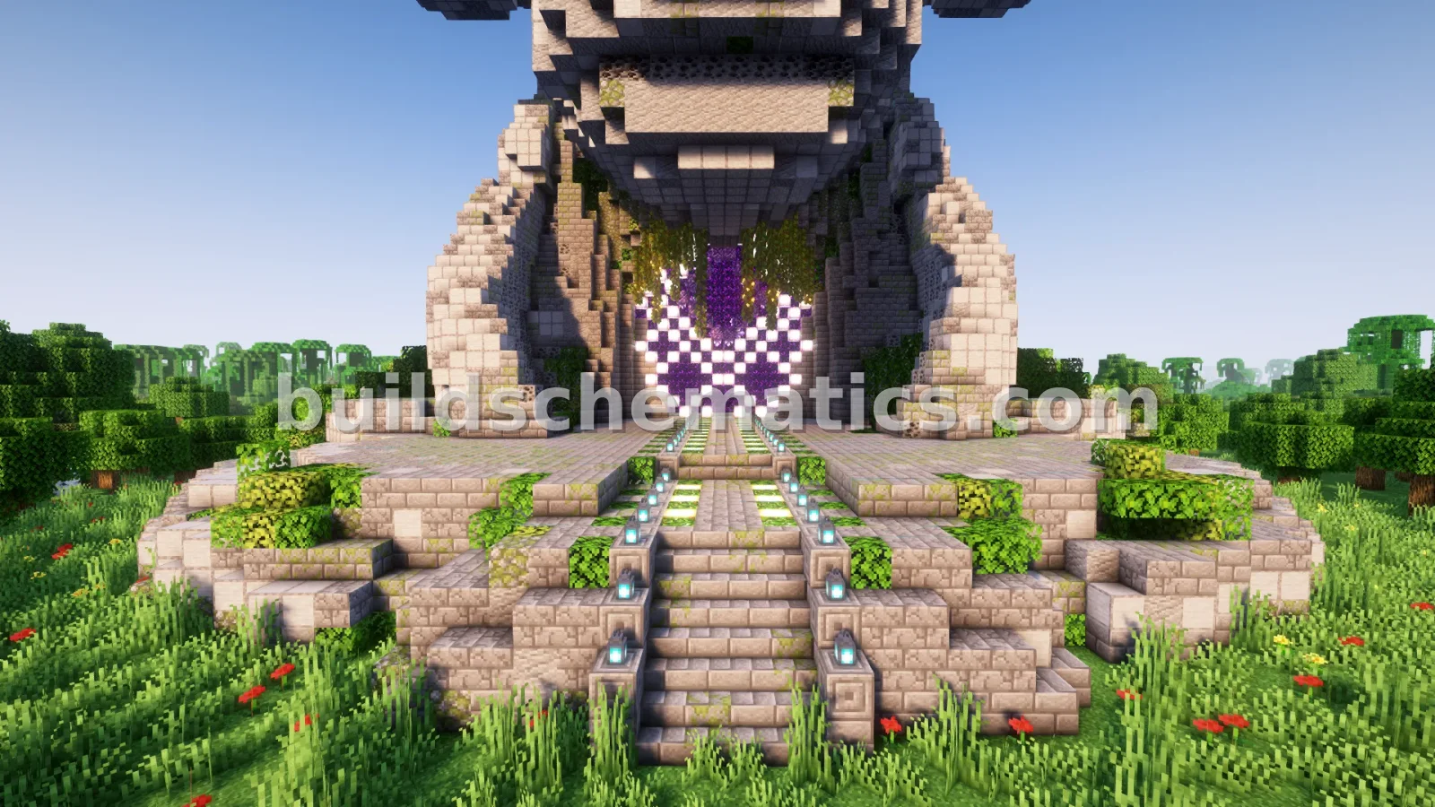 Bull Head Nether Portal Statue Decoration — view 3