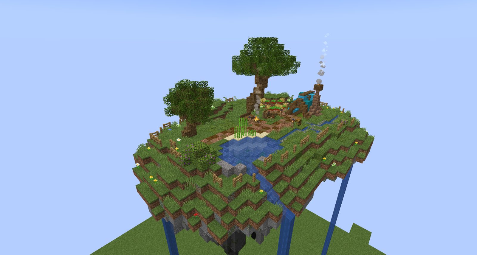 Simple Skyblock Schematic