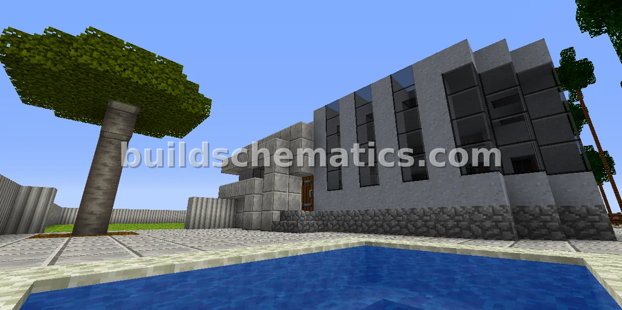 Modern Luxury House with Garden and Pool