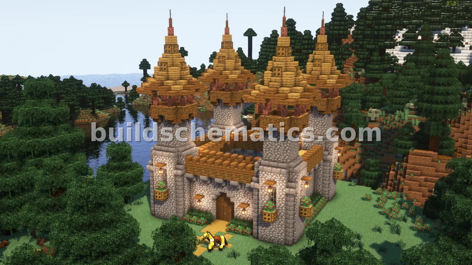Medieval Survival Castle Build