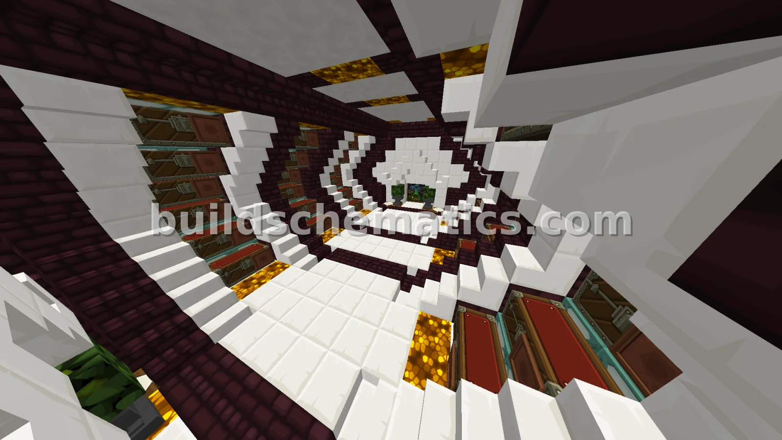 Modern Nether Brick Storage Room
