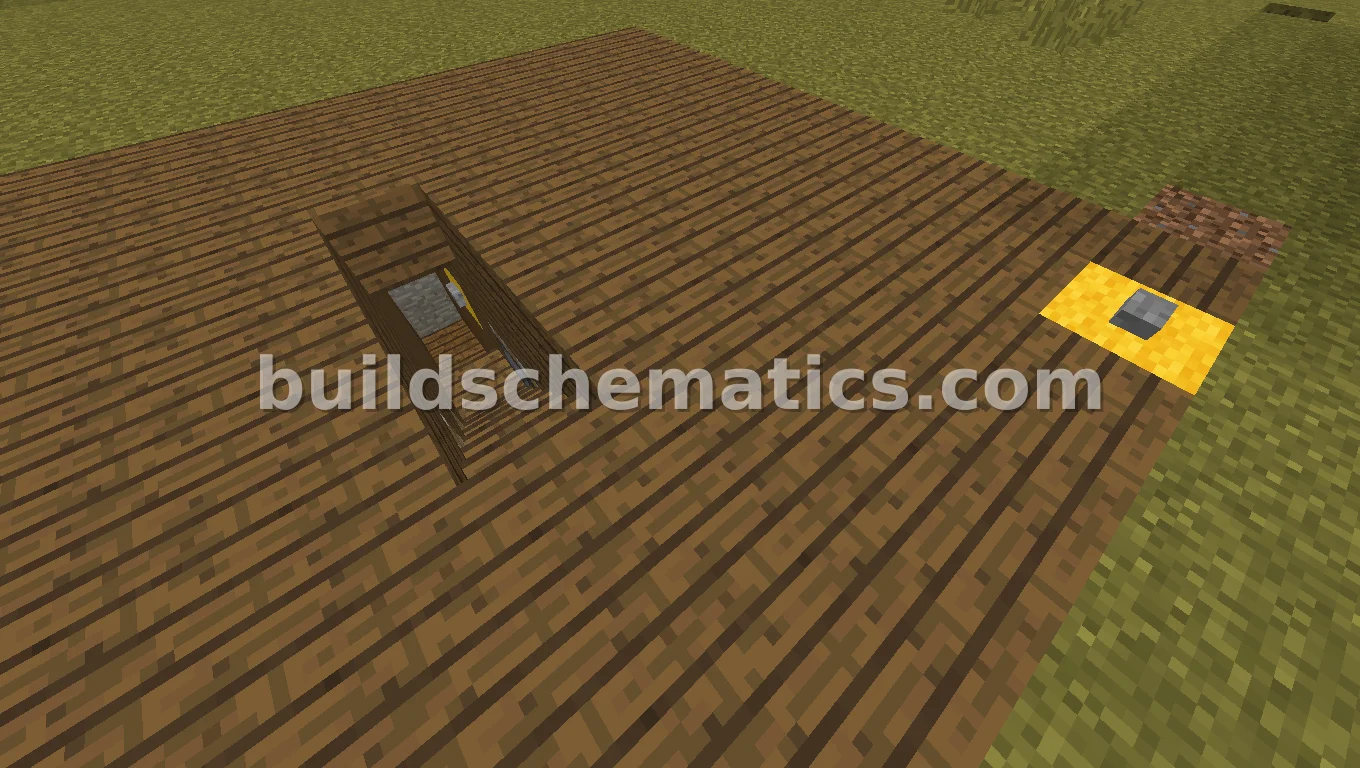 Hidden Floor Stairs With Button Access
