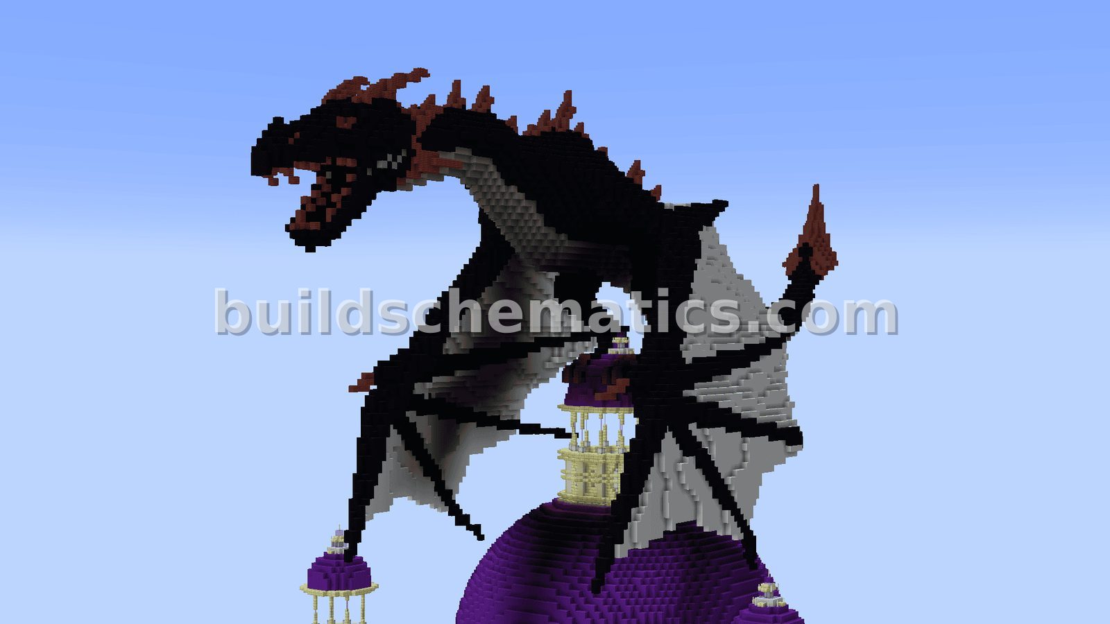 End Dragon Palace Build — view 2