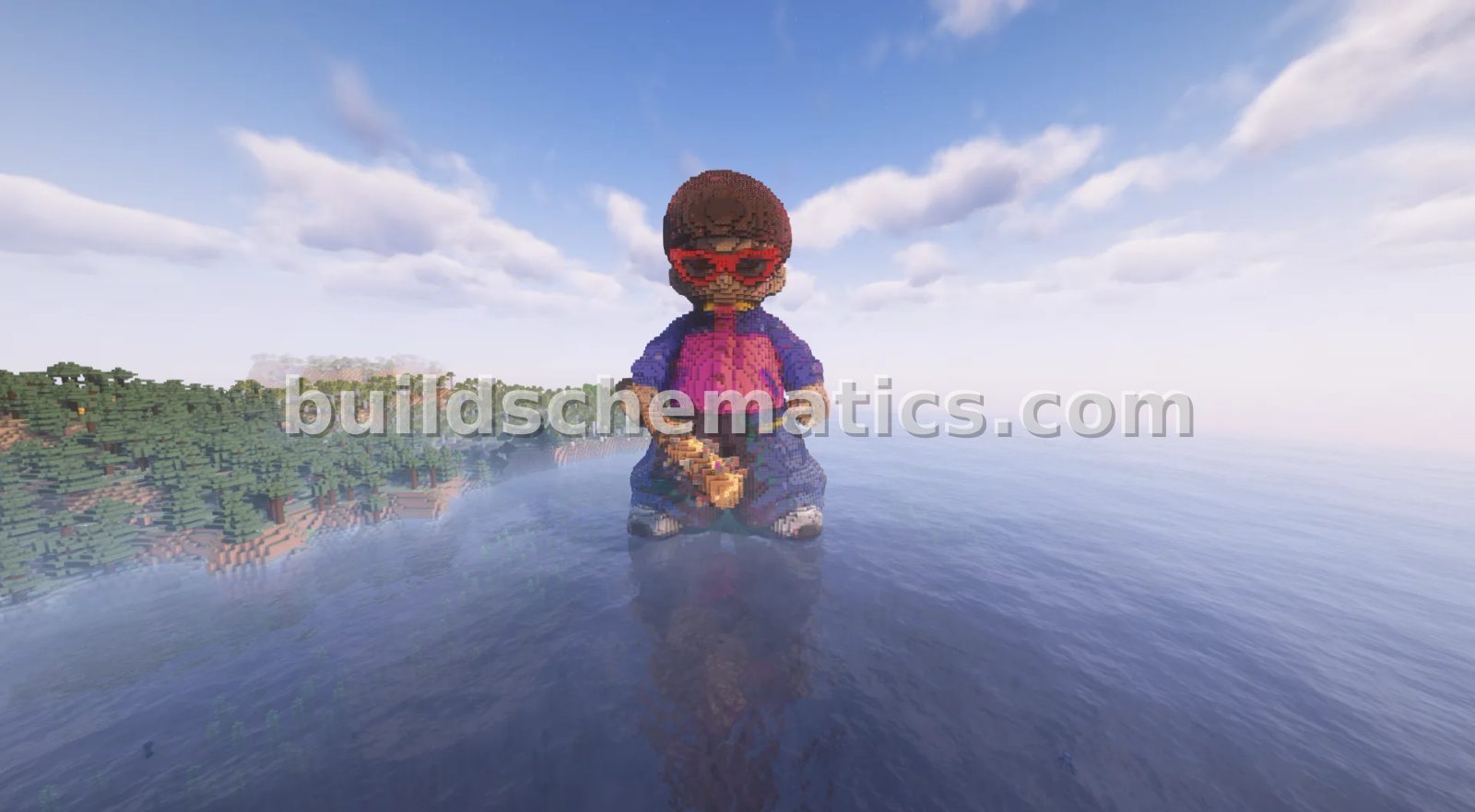 Oliver Tree Chibi Tribute Statue