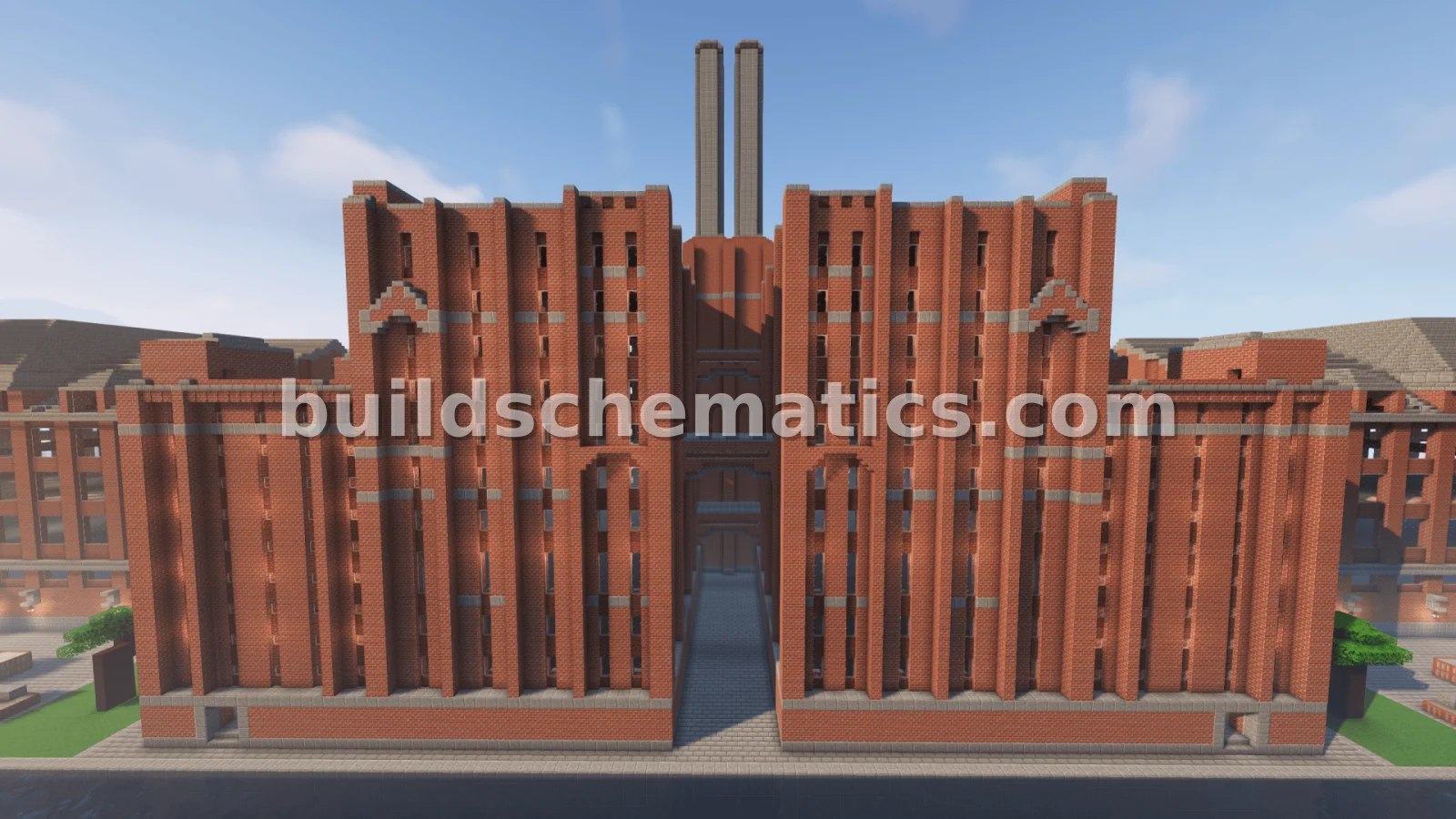 Industrial Age Factory Structure — view 3