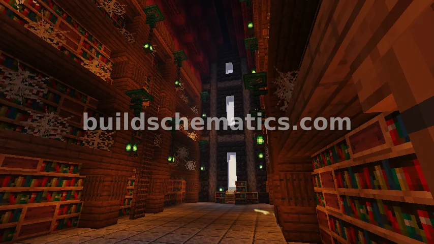 Nether Fantasy Library Structure — view 3