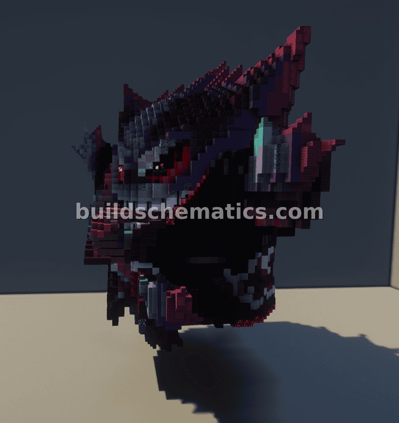Naruto Style Gengar Statue — view 3