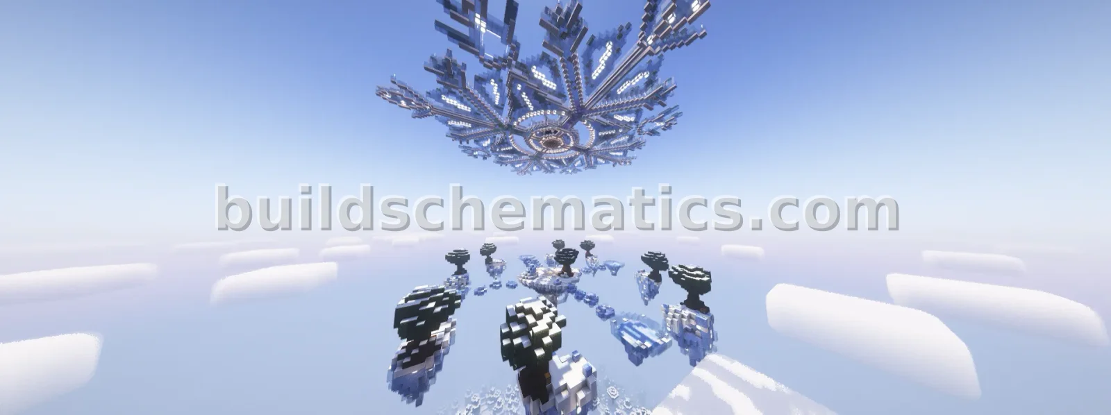Ice Skywars Hub Map