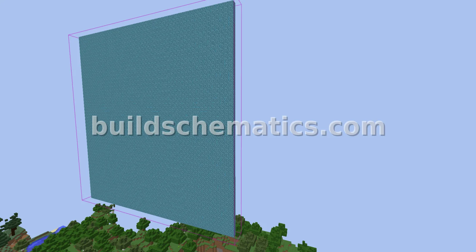 50x50 Cobblestone Filter Walls for Factions — view 4