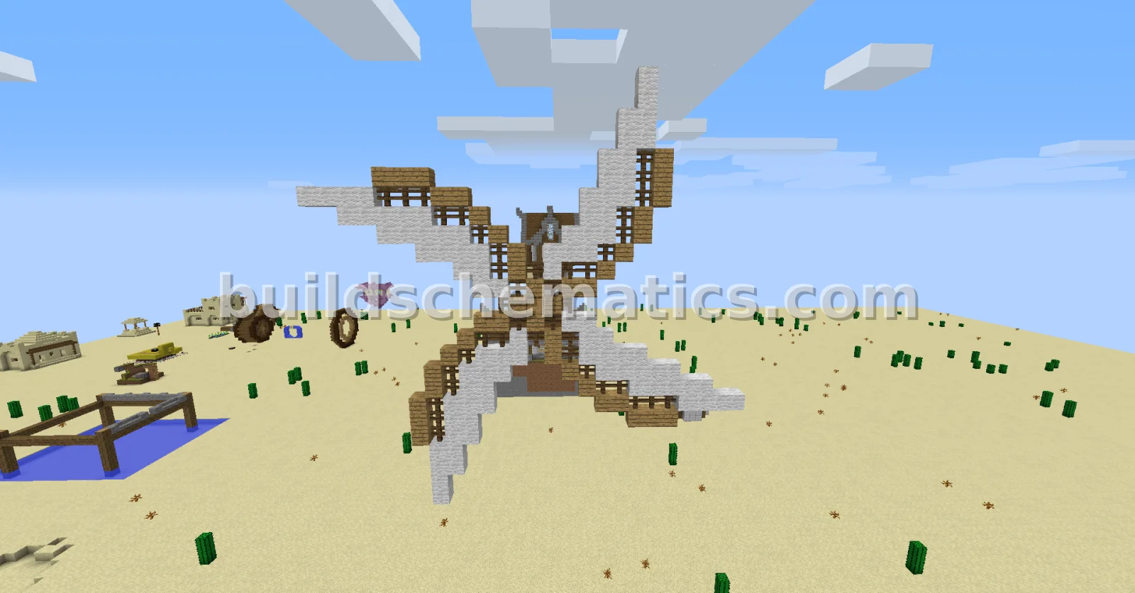 Curved Windmill Blade Design