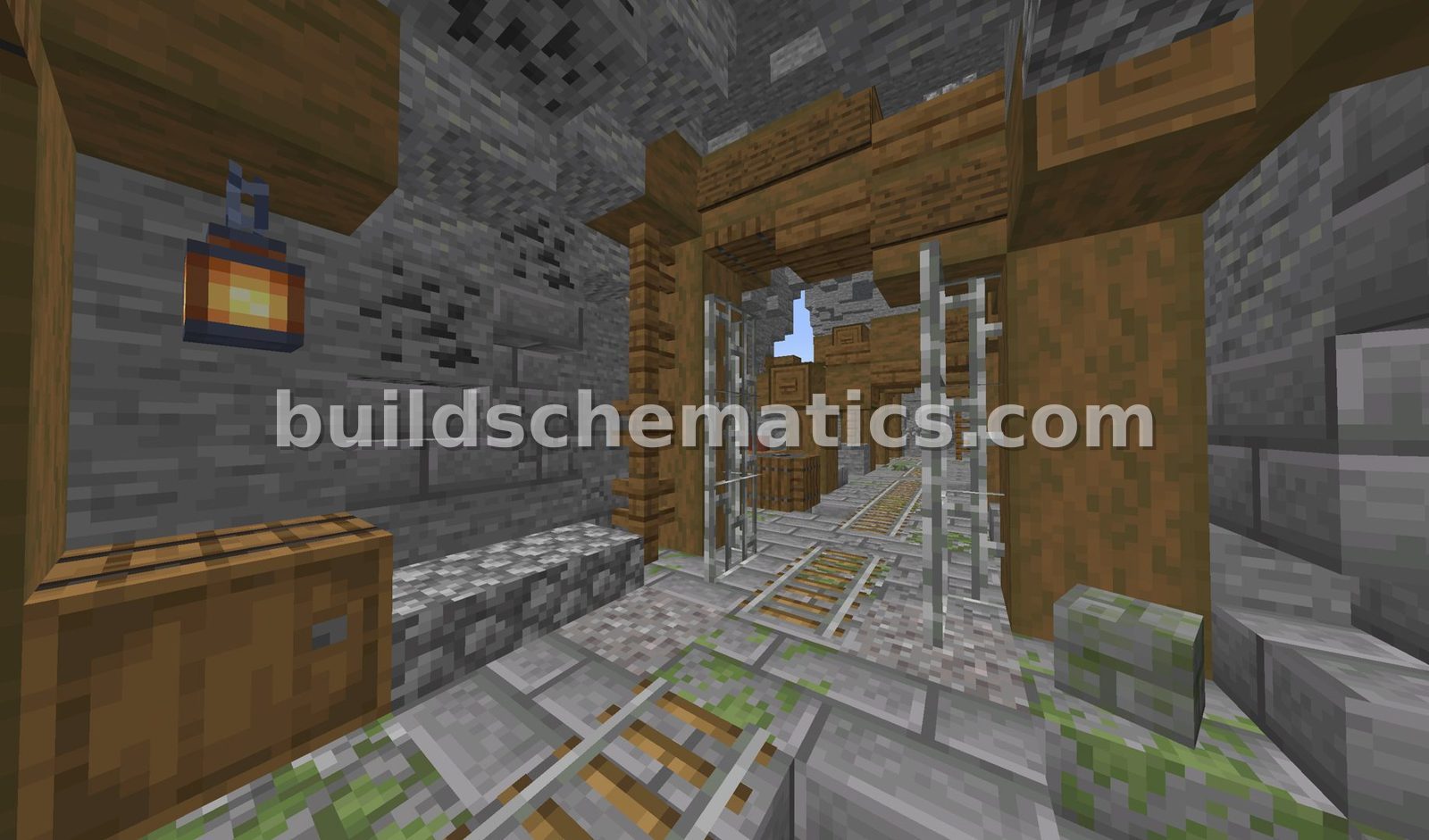 Mine Entrance Structure — view 3