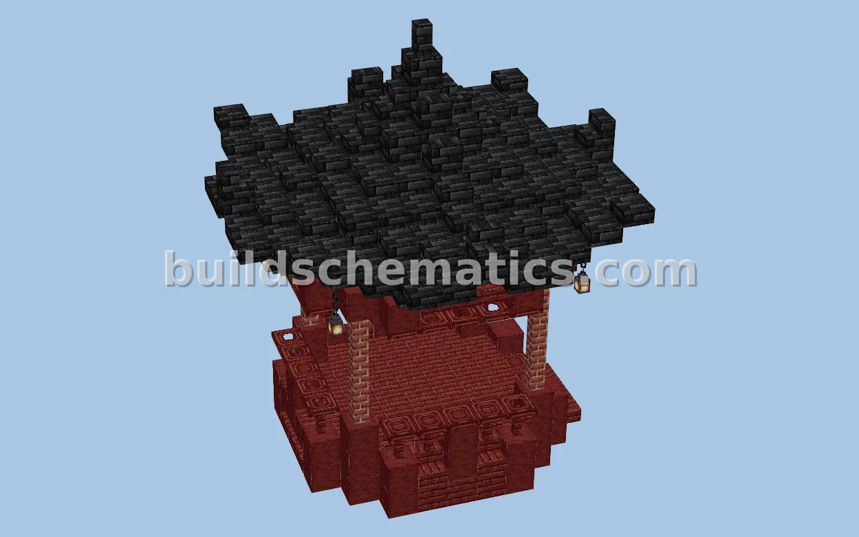 Japanese Gazebo Structure