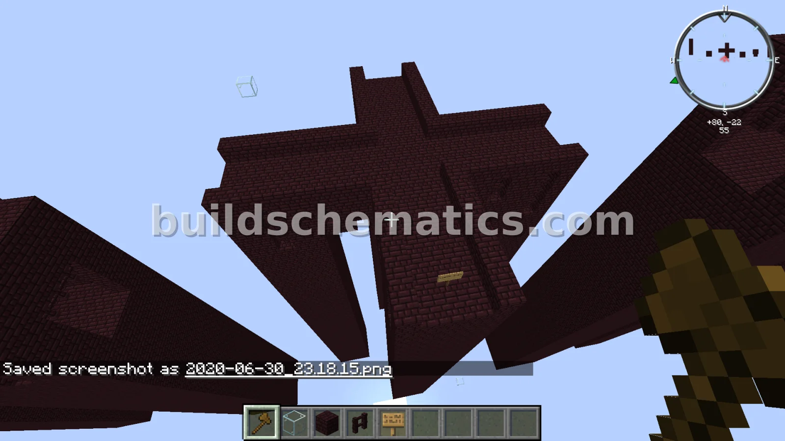 Nether Fortress Bridge Intersection