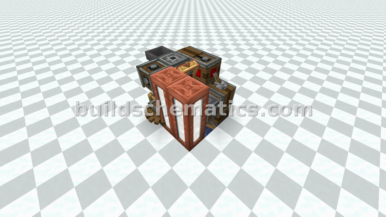 Compact Milk Production Farm for Create Mod — view 2