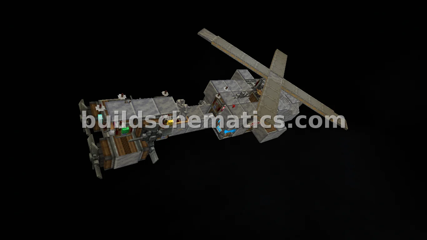 Prototype 2 Flying Helicopter — view 3